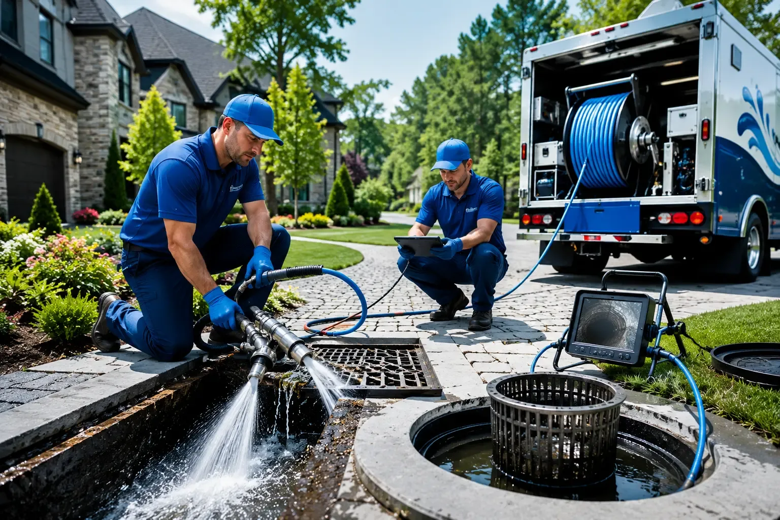 Local outdoor drain cleaning professionals in Mode, IL